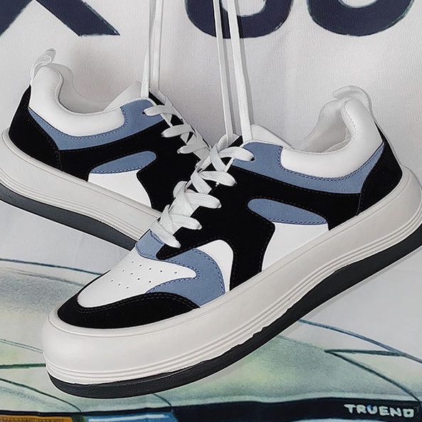 Giày Thể Thao Nam Hàng Quảng Châu size 39 đến 44 - Chất Da phối Da Lộn cao cấp