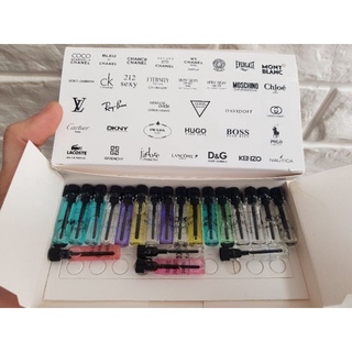 Test nước hoa trắng mini ( hộp 20 ống nhỏ )