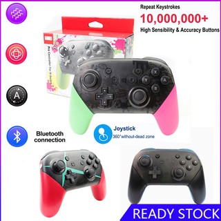FLFor NS Switch Pro Splatoon2 Xenoblade Bluetooth Wireless Gamepad Remote Controller Joypad for Game
