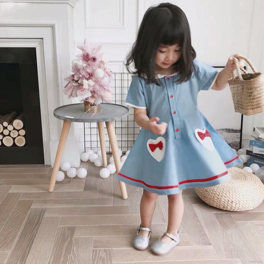 Đầm bé gái phong cách Hàn Quốc