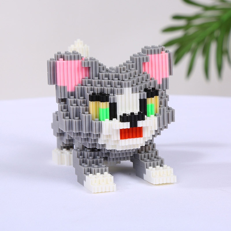 Bộ Đồ Chơi Lắp Ráp Mèo Và Chuột Vui Nhộn