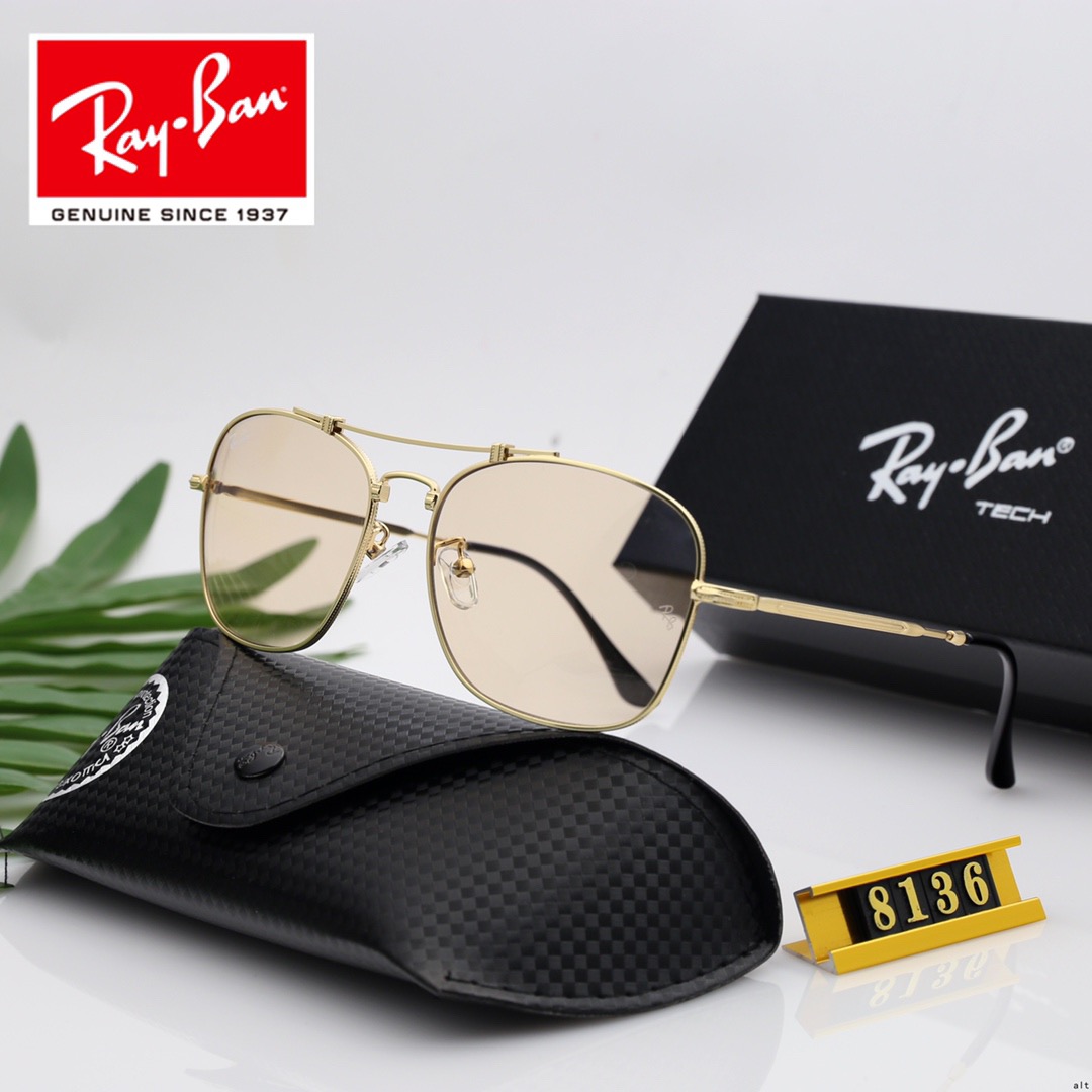 Ray-Ban_ chính hãng Kính râm 2021 Thời trang Hàn Quốc mới Kính râm nam nữ một mảnh Cặp đôi hợp thời trang Du lịch ngoài trời Kính râm lái xes