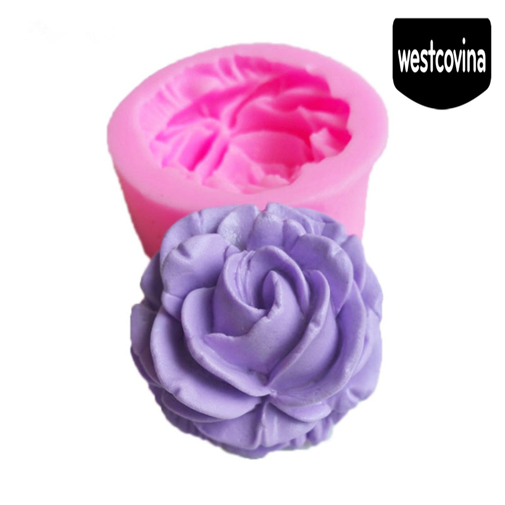 [Hot]☀ Khuôn Silicone Làm Bánh Tạo Hình Hoa 3D Độc Đáo Tiện Dụng