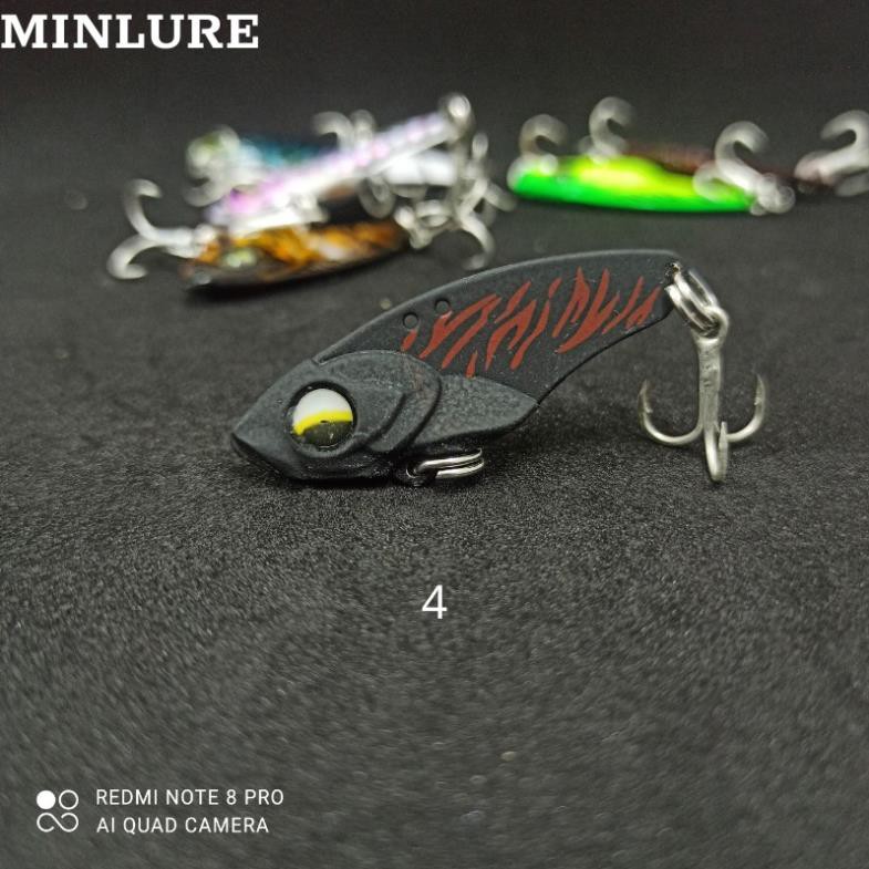 Mồi câu lure cá lóc R45 10gr 14gr - mồi giả cá sắt r45 lưỡi BKK Minlure