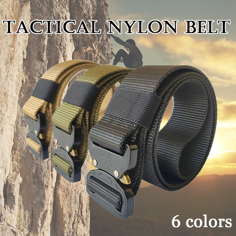 Thắt Lưng Nylon Khóa Hợp Kim 3.8cm