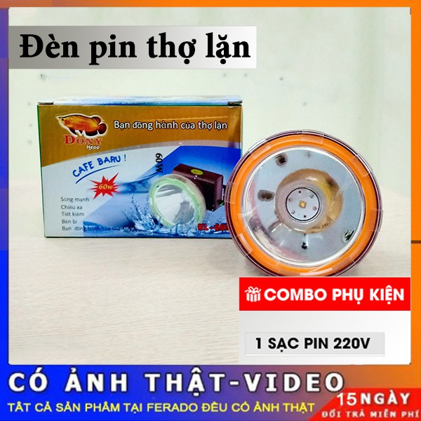 [SIÊU HOT] Đèn pin đội đầu led siêu sáng (đèn PIN thợ lặn sau 50m không sợ gi nước) KL669