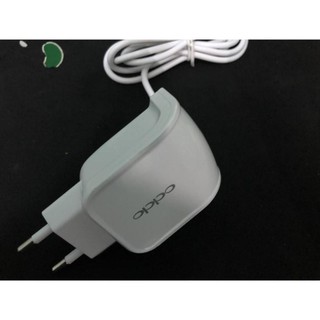 CỐC SẠC LIỀN DÂY OPPO 2.0A 2 CỔNG USB