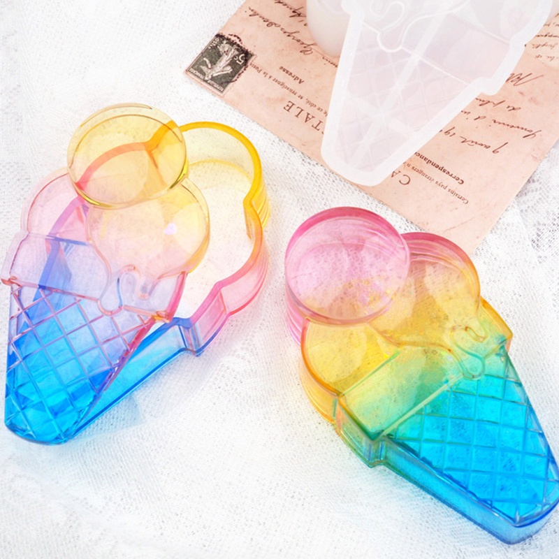 Khuôn Làm Hộp Nhựa Resin Thủ Công Để Bàn Trang Trí Nhà Cửa