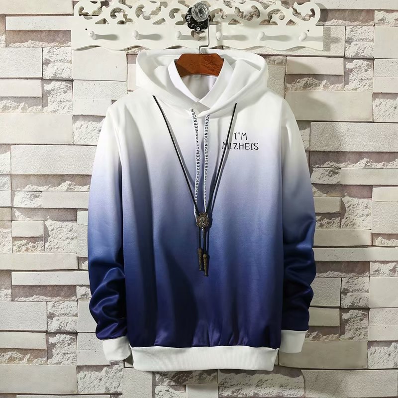 3 colors M-3XL real shot spot Korean men's new version of urban fashion cool wild simple color casual design long-sleeved hoodie | BigBuy360 - bigbuy360.vn