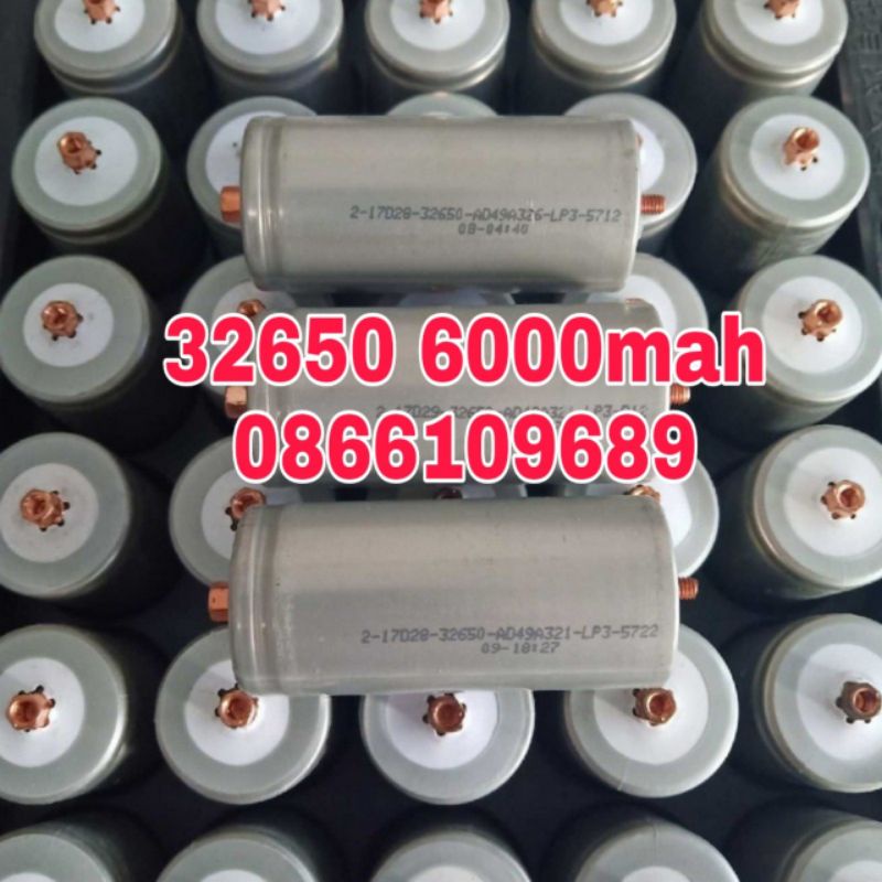 Pin lithium 32650 3.2V 6000mah