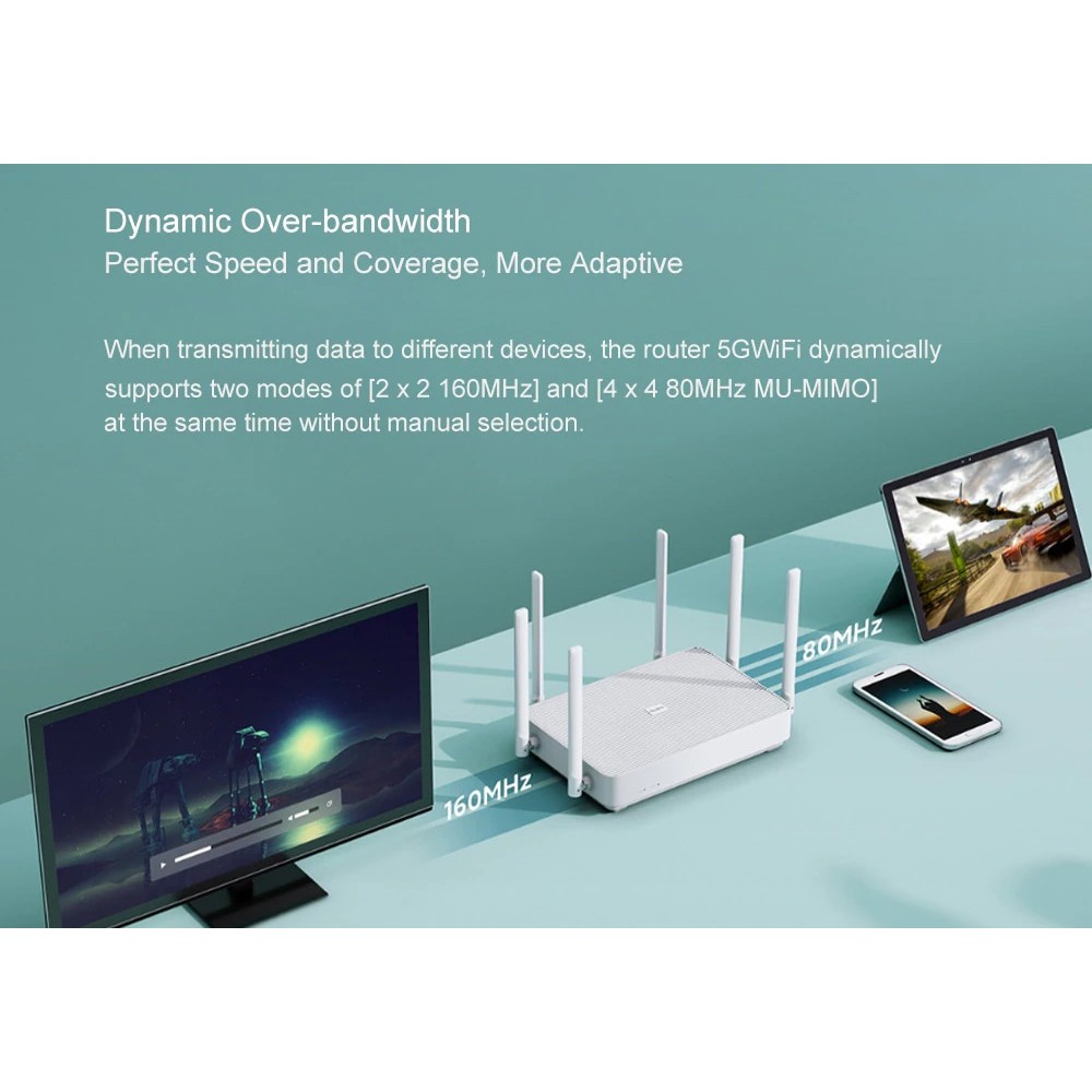 Redmi AX6 - Router Wifi Xiaomi Hỗ trợ wifi 6 - Mesh - 248 thiết bị - 2976Mbps | BigBuy360 - bigbuy360.vn