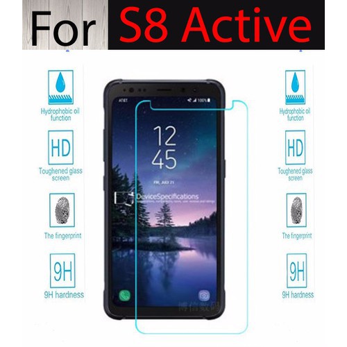 Kính cường lực Samsung Galaxy S8 Active loại tốt - Chống bám vân tay - Chống trầy xước, va đập - CUONG LUC S8 ACTIVE