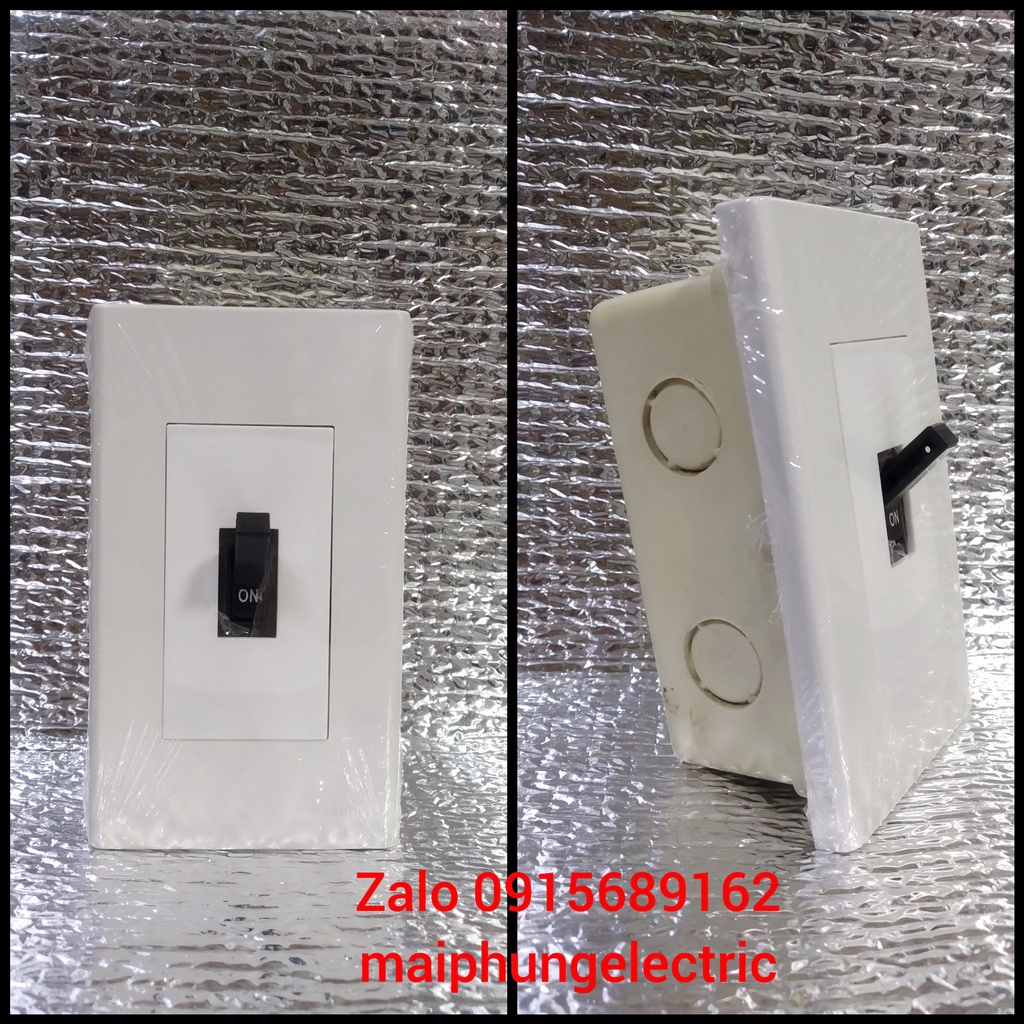 Bộ CB cóc panasonic,mặt cb cóc wide ( 6A,10A,15A,20A,30A) tuỳ chọn