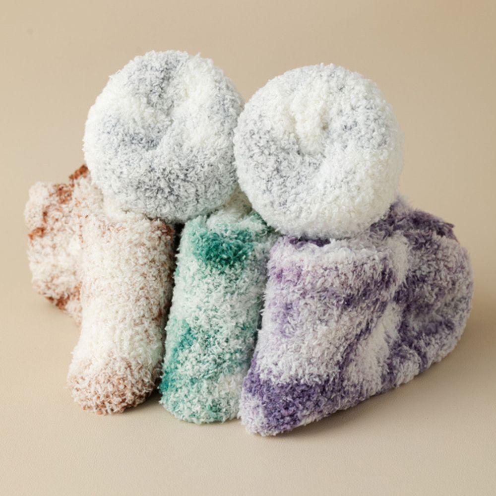 AROMA Vớ Lông Cừu San Hô Dày Dặn Giữ Nhiệt Cho Nữ