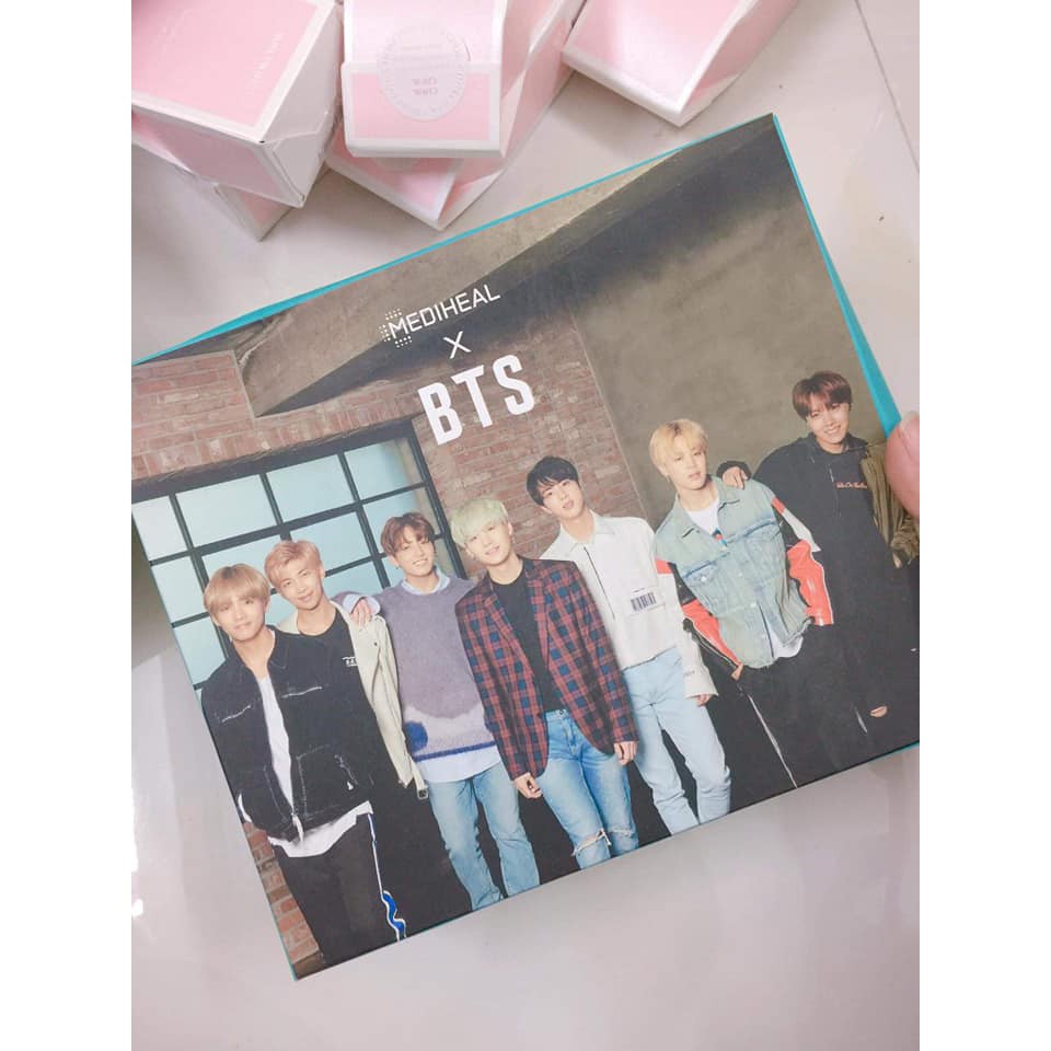 Set 10 mask Mediheal của Nhóm BTS