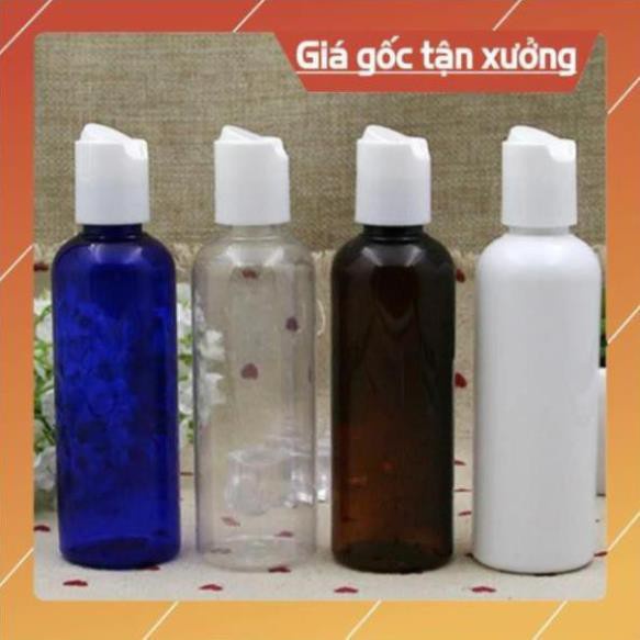 Chai Chiết Mĩ Phẩm ❤ RẺ VÔ ĐỊCH ❤ Chai nhựa pet nắp nhấn 100ml,50ml,30ml,20ml chiết mỹ phẩm , phụ kiện du lịch