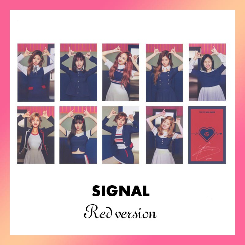 Set card TWICE UNOFFICIAL Kor. ver