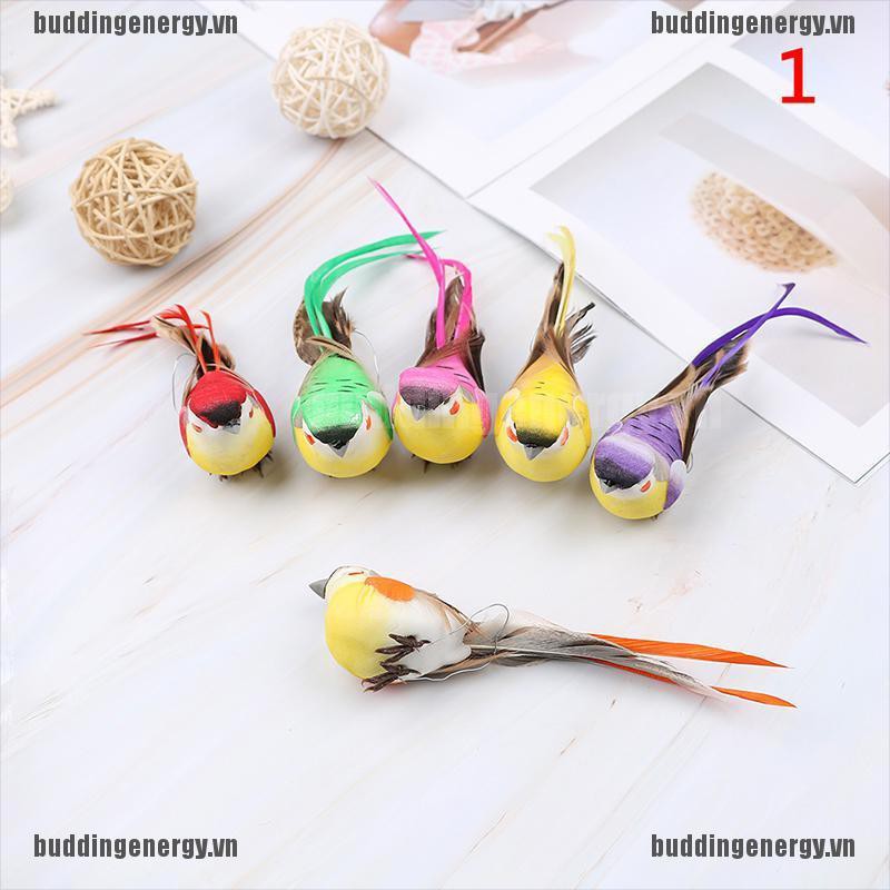 Mô Hình Chim Giả Mini Trang Trí Sân Vườn