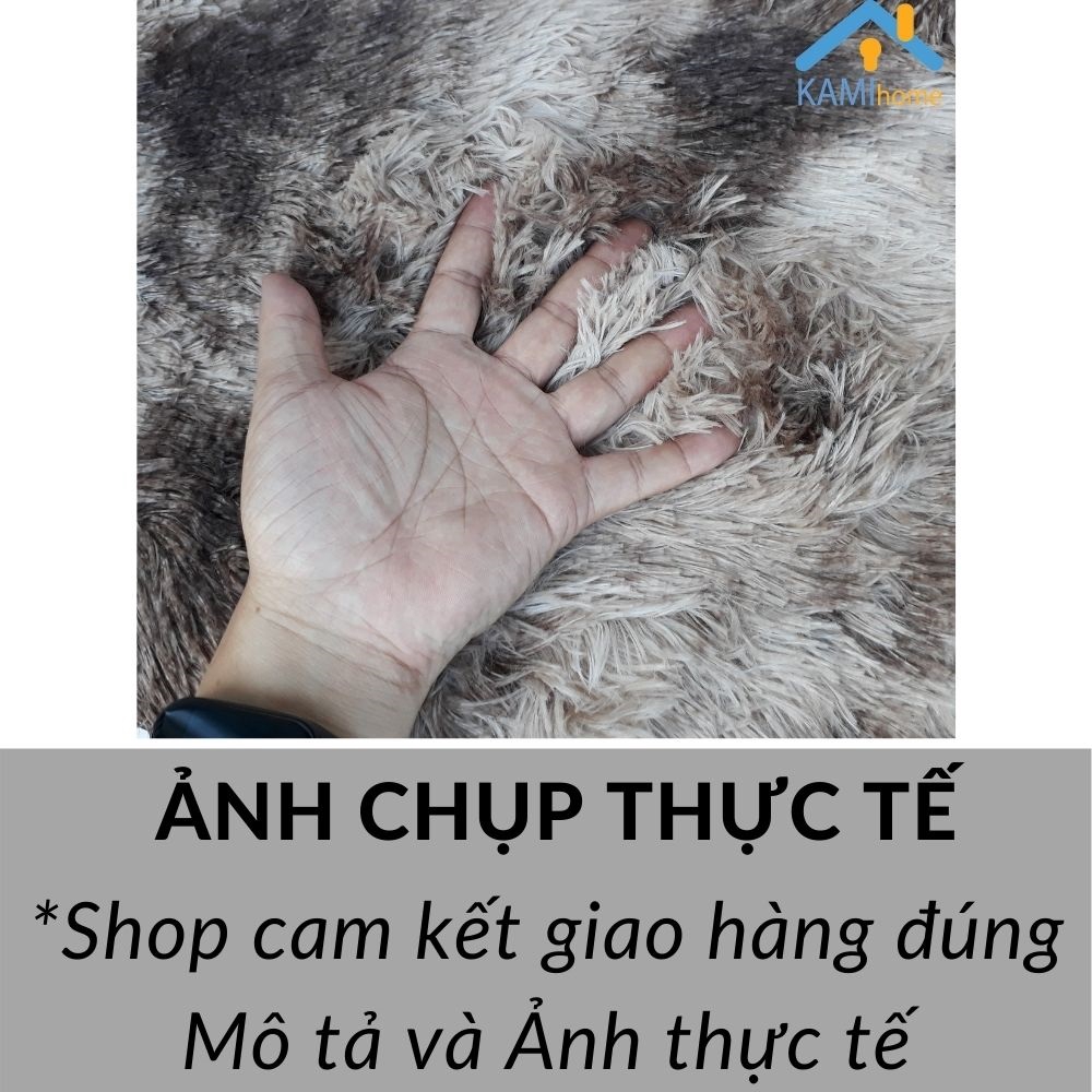 Nệm ngủ Thảm lông trải sàn (Chọn Cỡ 200*160cm và Cỡ khác) hoặc trang trí chụp ảnh Chữ nhật mã 27013.27014