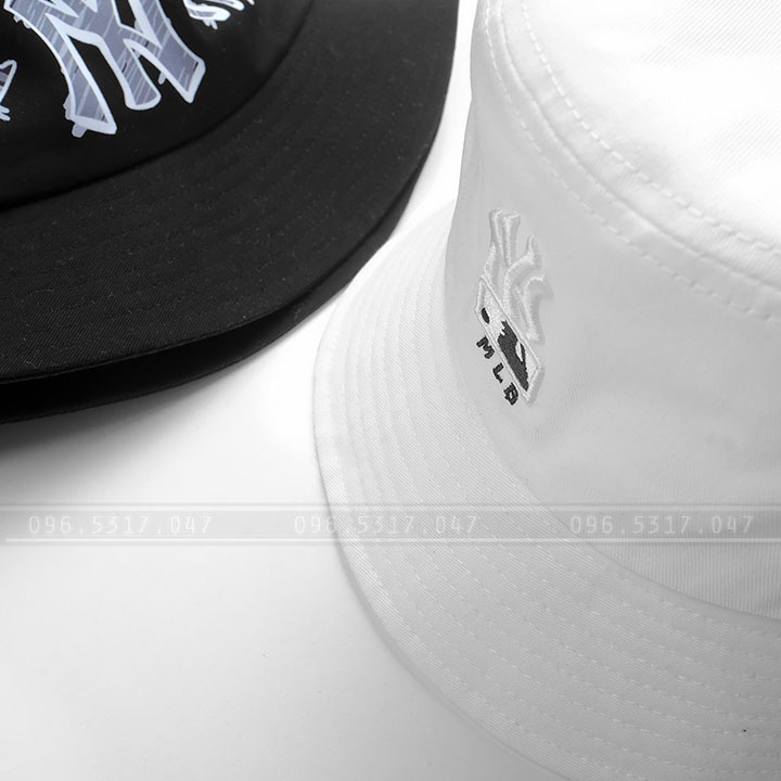 Mũ Nón Tai Bèo Kaki MLB NY Phong Cách Hàn Quốc, Hàng Nhập Đầy Đủ Tem