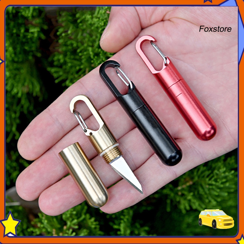 Móc khóa hình dao kéo mini màu sắc xinh xắn