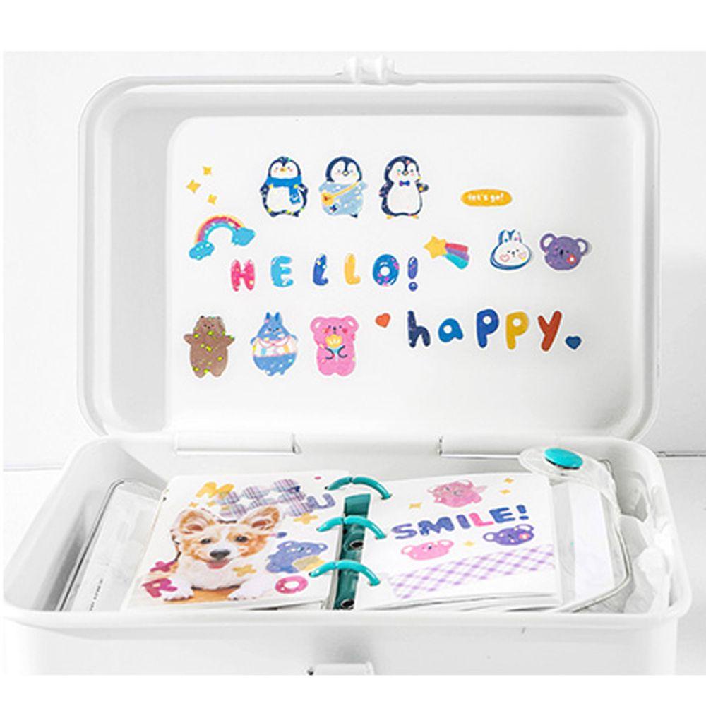 Nhãn Dán Laser Trang Trí Điện Thoại Sổ Tay Nhật Ký Sáng Tạo