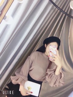 Áo bánh bèo tay bồng (ảnh chụp cận mầu ảnh cuối)