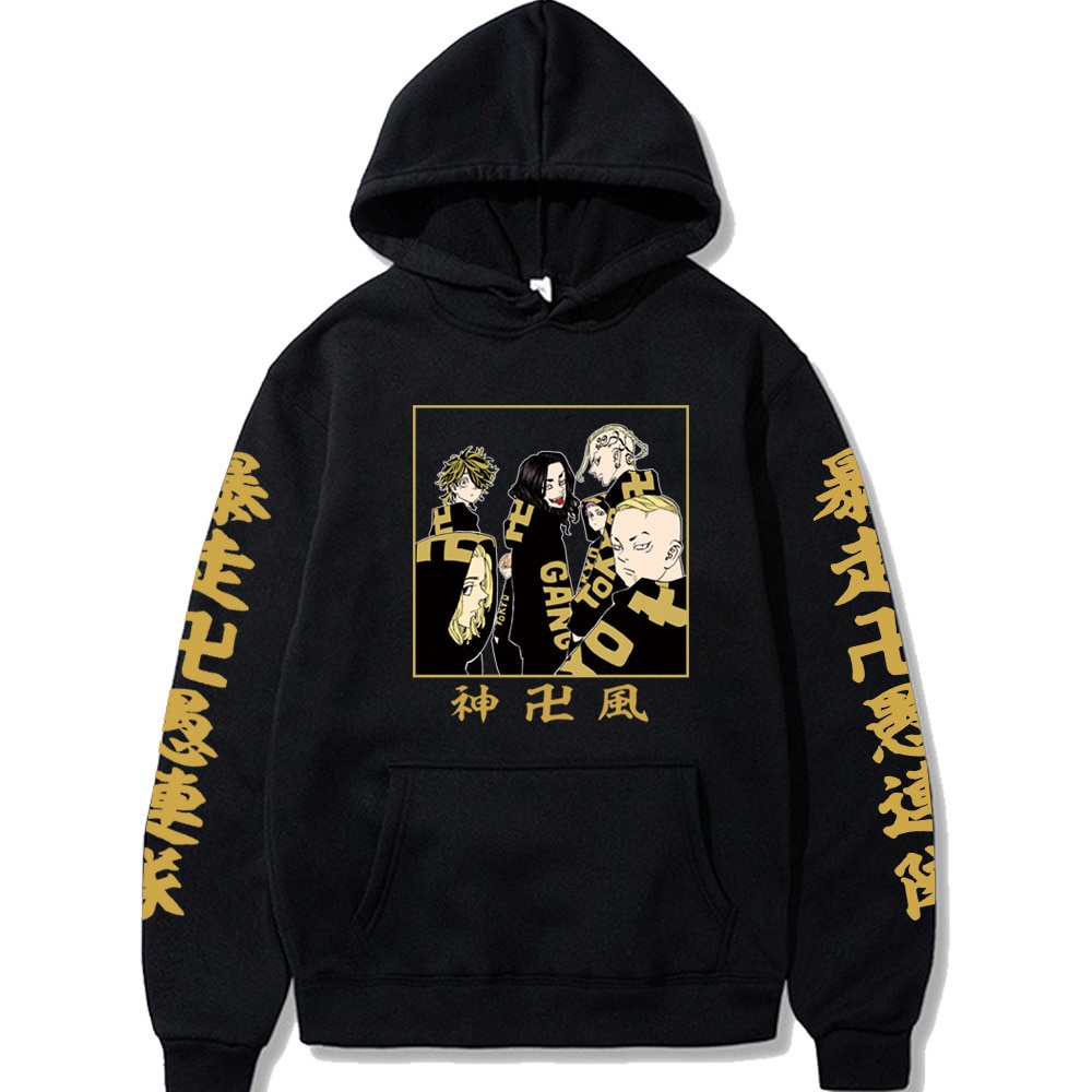 Mẫu áo Hoodie in hình Anime Tokyo Revengers độc đẹp giá siêu rẻ