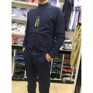 Bộ Đồ Mặc Nhà Nam thu Đông Có Khóa ARISTINO- Free ship - CHẤT NỈ DA CÁ MỊN GIỮ ẤM CAO CẤP ALH007W7