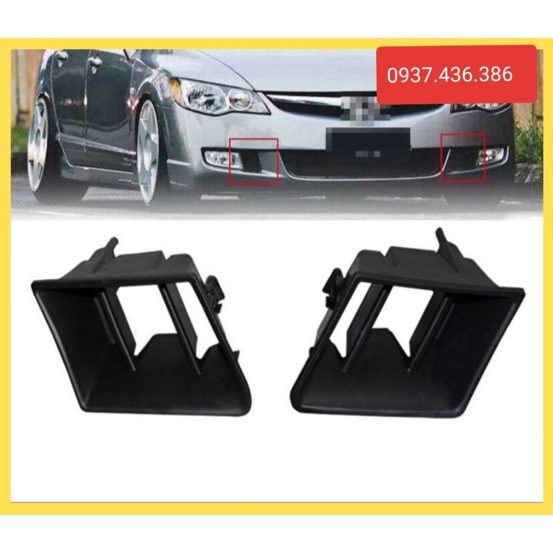 ỐP ĐÈN GẦM HONDA CIVIC 2006-2008,ỐP ĐÈN SƯƠNG MÙ HONDA CIVIC