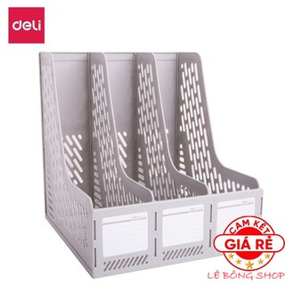 Kệ 3 ngăn - File Nan 3 Ngăn Deli 9845 - giá tài liệu 3 ngăn