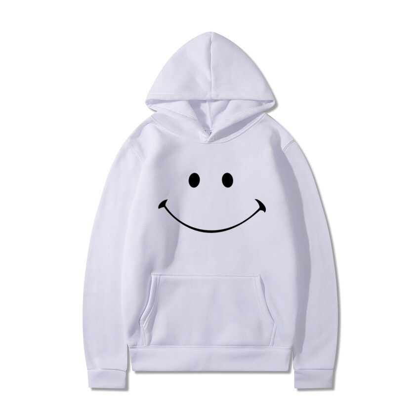 Áo Nỉ Hoodie Form Rộng Unisex In Hình Mặt Cười Cute Vải Nỉ Dày Dặn Style Hàn Quốc HOT TREND BB HOODIE