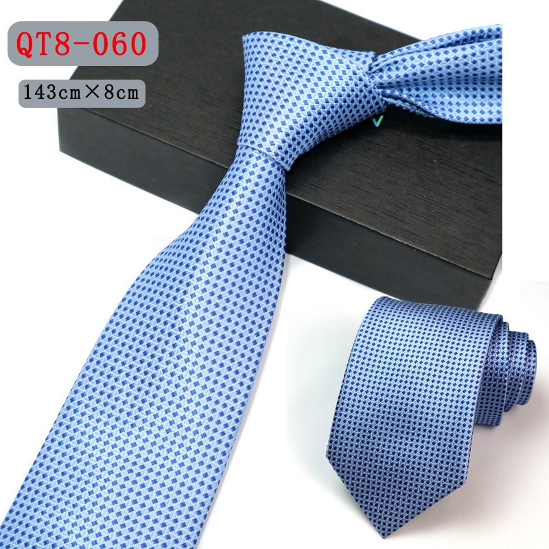 Cà Vạt 8CM Họa Tiết Chấm Bi Thời Trang Công Sở Cho Nam