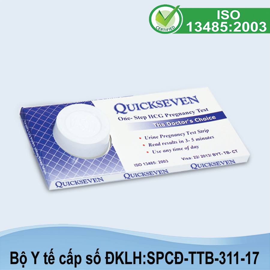 Que Thử Thai Quickstrip.Giúp Phát Hiện Thai Sớm.Que Test Thử Thai 2 Vạch Chính Xác