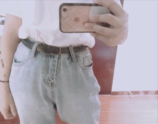 Belt-dây lưng khuyết đầu tròn SẴN