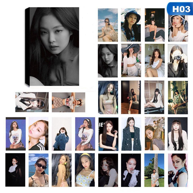 meceral 30P Card hình Kpop Blackpink LISA JENNIE JISOO ROSE