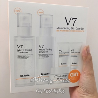 Sét V7 Trắng da - 5 lọ