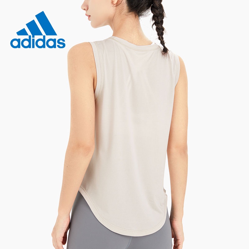 Adidas Áo Tank Top Thể Thao 2022 Sát Nách Thiết Kế Năng Động Trẻ Trung Cho Bạn Gái