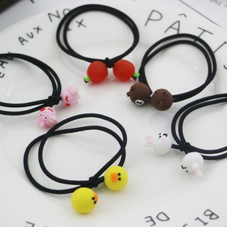 (butgiasi) Thun cột tóc buộc tóc cony sally brow