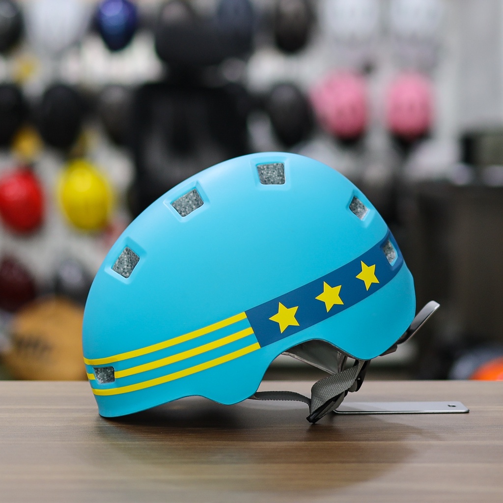 Nón Bảo Hiểm Trẻ Em Baby Kid Siêu Cute Màu Tím Hồng