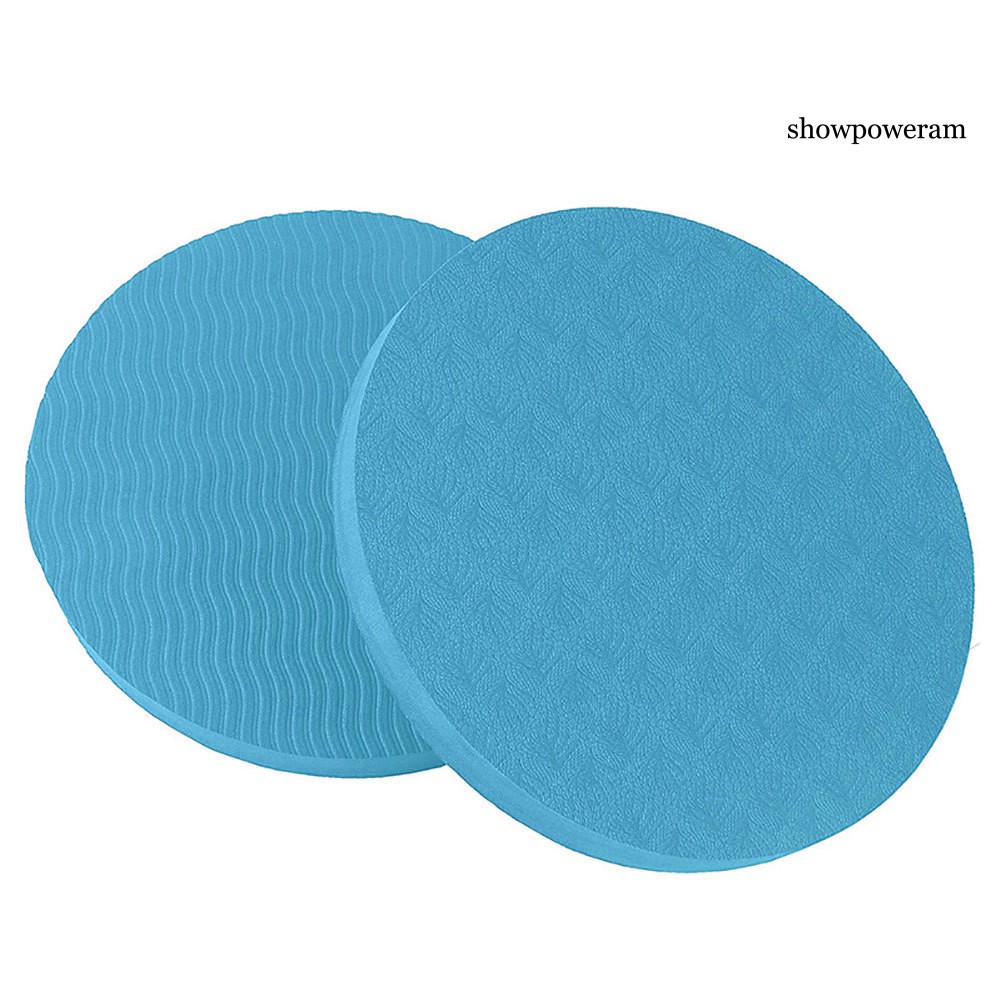 BALANCE Set 2 Đệm Tròn Hỗ Trợ Tập Yoga Chống Trượt Tiện Dụng