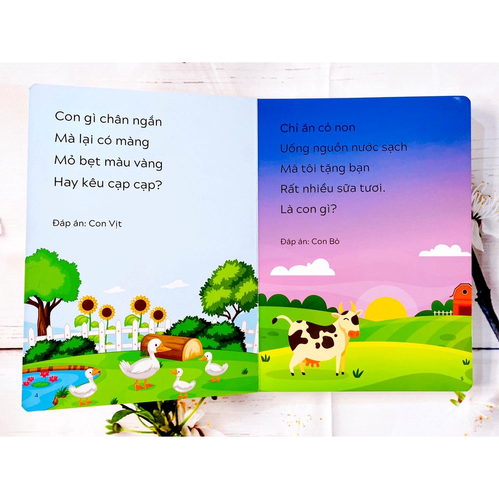 Sách - Câu đố tư duy cho trẻ tập nói - tập đọc