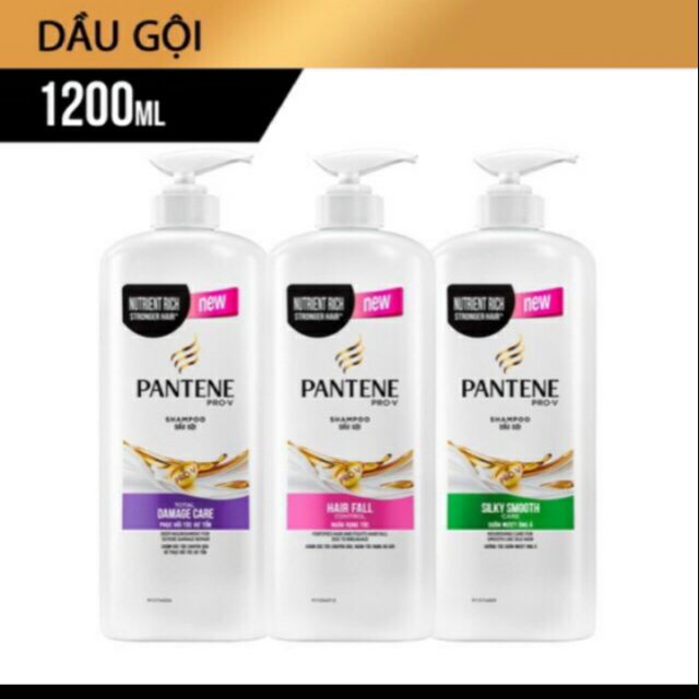 Dầu gội Pantene phục hồi tóc hư tổn 1200ml