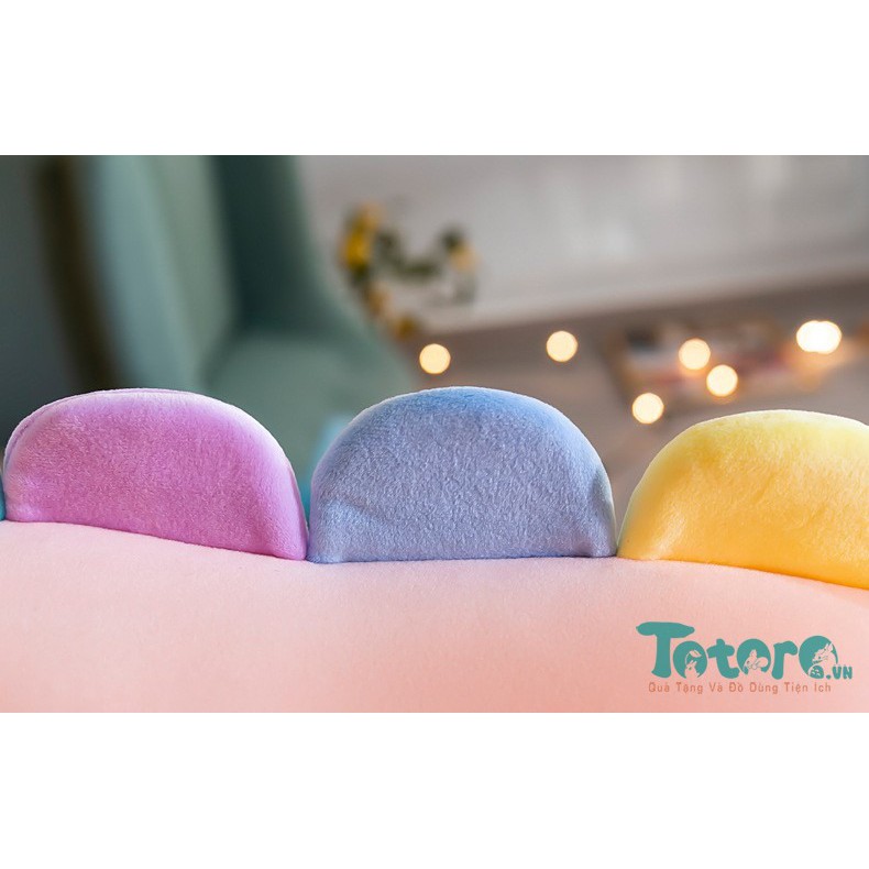 Thú bông Gấu bông Khủng Long bụng mập sắc màu