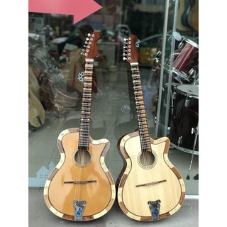 Đàn guitar cổ thùng phím lõm gỗ điệp