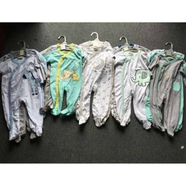 Set 3 body xuất Mỹ 0-6m (3-7kg)