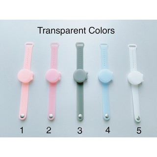 Vòng tay Silicon Chứa Dịch Sát Khuẩn Nhiều Màu