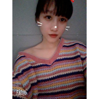 Áo len cầu vồng siêu kute (100325)