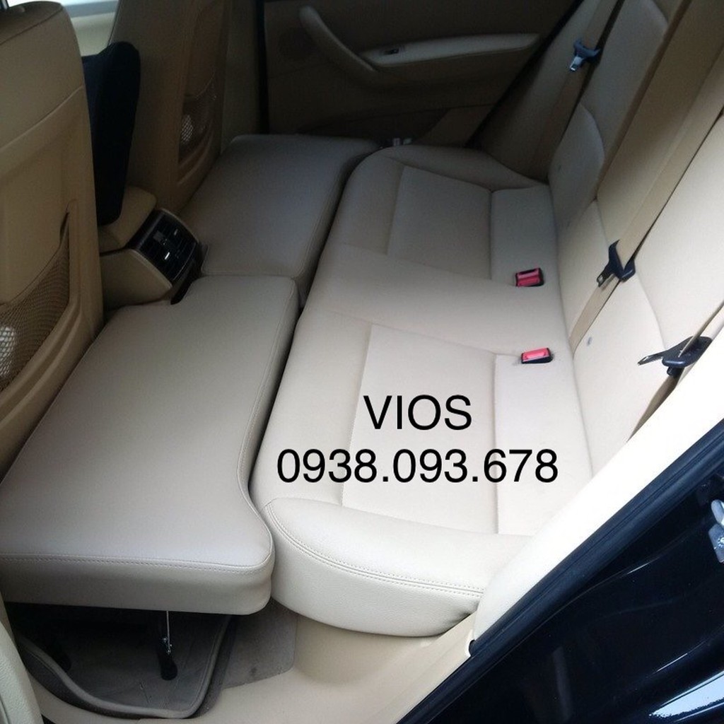 Ghế đệm thay cho đệm hơi xe ô tô Toyota Vios - Tặng kèm túi vải đựng ghế có dây rút tiện lợi