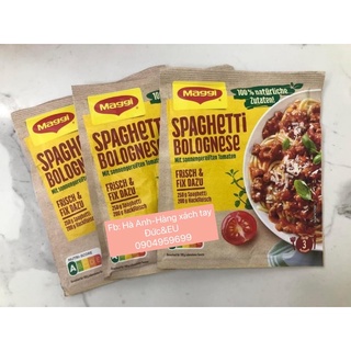 Combo 3 gói sốt mỳ Ý hiệu Maggi của Đức chuẩn ngon